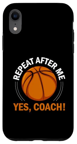 Hülle für iPhone XR Basketballtrainer Papa von Basketball Coach Gift Idea from Team