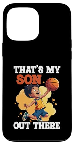 Hülle für iPhone 13 Pro Max Vatertag Basketball Dad Game Day von Basketball Dad Gifts for Men