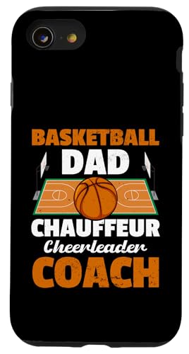 Hülle für iPhone SE (2020) / 7 / 8 Vatertag Basketball Dad Game Day von Basketball Dad Gifts for Men