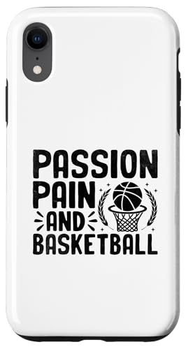 Tennisspieler für Passion Pain und Basketball Hülle für iPhone XR von Basketball Player Sports Gift Ball Court