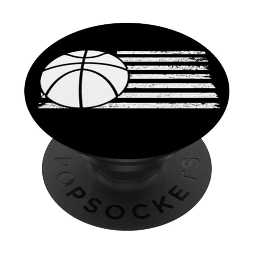 Basketballspieler Basketball PopSockets Klebender PopGrip von Basketballer Basketballspieler