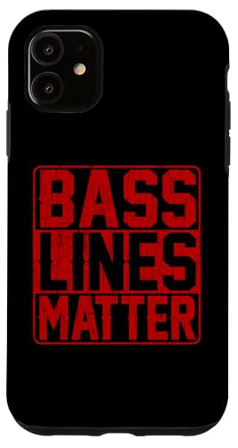 Hülle für iPhone 11 Bassgitarre Musiker Rockband EDM Music Bassist Player von Bassist Outfit For A Bassist Rock Band Player