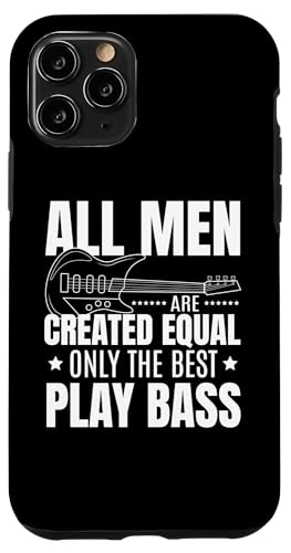 Hülle für iPhone 11 Pro Bassgitarre Musiker Rockband EDM Music Bassist Player von Bassist Outfit For A Bassist Rock Band Player