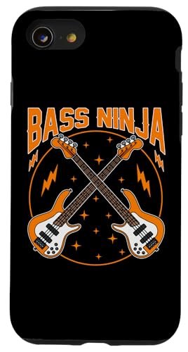 Hülle für iPhone SE (2020) / 7 / 8 Bassgitarre Musiker Rockband EDM Music Bassist Player von Bassist Outfit For A Bassist Rock Band Player