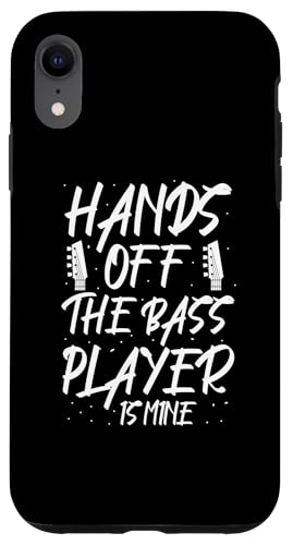 Hülle für iPhone XR Bassgitarre Musiker Rockband EDM Music Bassist Player von Bassist Outfit For A Bassist Rock Band Player