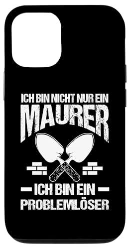 Hülle für iPhone 12/12 Pro Maurermeister Maurergeselle Maurer von Bauarbeiter Baustelle Maurer