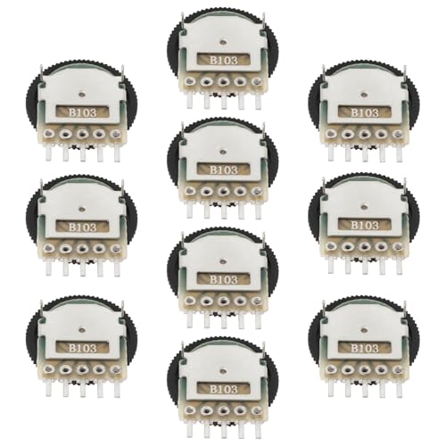 Be In Your Mind 10 x Volumenrad-Potentiometer, kompatibel mit Game Boy, kompatibel mit Game Boy Advance, kompatibel mit Game Boy Pocket Volumeneinstellrad von Be In Your Mind