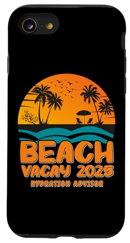 Hülle für iPhone SE (2020) / 7 / 8 Strandurlaub 2025 - Hydration Advisor Design von Beach Vacay Holiday Designs 2025