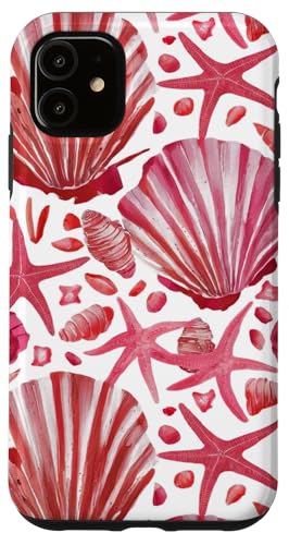 Hülle für iPhone 11 Trendige Enkelin von Coastal Aesthetic Preppy Shells Ocean von Beachy Coastal Granddaughter Shells Style Prints
