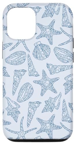 Hülle für iPhone 12/12 Pro Trendige Enkelin von Coastal Aesthetic Preppy Shells Ocean von Beachy Coastal Granddaughter Style Prints