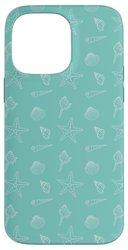 Hülle für iPhone 14 Pro Max Trendy Coastal Granddaughter Ästhetische adrette Muscheln Ozean von Beachy Coastal Granddaughter Style Prints