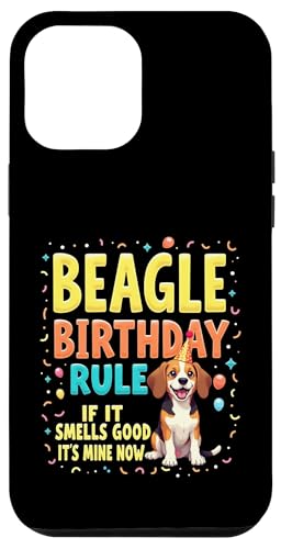 Lustiges Geburtstagsgeschenk Beagle-Hund Hülle für iPhone 12 Pro Max von Beagle Fun Designs