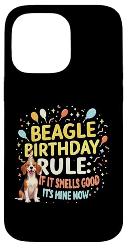 Lustiges Geburtstagsgeschenk Beagle-Hund Hülle für iPhone 14 Pro Max von Beagle Fun Designs