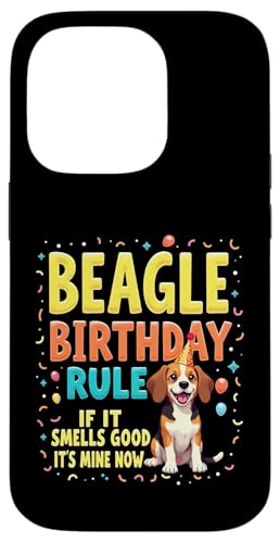 Lustiges Geburtstagsgeschenk Beagle-Hund Hülle für iPhone 14 Pro von Beagle Fun Designs