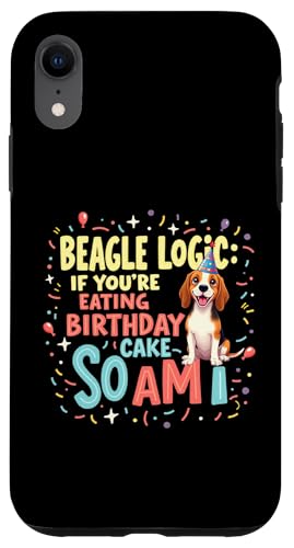 Lustiges Geburtstagsgeschenk Beagle-Hund Hülle für iPhone XR von Beagle Fun Designs