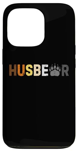 Gay Husbear Bären Pride Dezenter Retro Look Hülle für iPhone 13 Pro von Bear Community Bear Brotherhood Gay Men Gifts