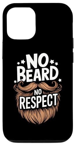 Hülle für iPhone 15 Pro Bart Kein Bart Kein Respekt von Beard Whiskers Bearded Men Moustache