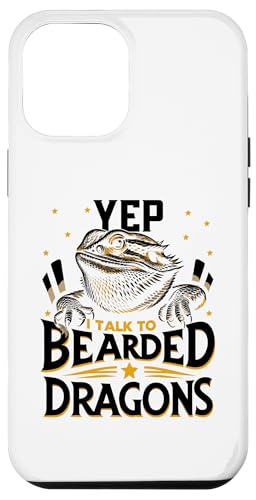 Hülle für iPhone 15 Pro Max Yep Talk To Bearded Dragons Bartdrache Pet Lizard von Bearded Dragon Reptile Lizard Lover Gifts