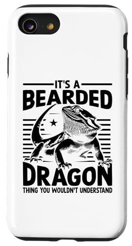 Hülle für iPhone SE (2020) / 7 / 8 Es ist eine Sache mit Bartagamen, die du nicht verstehen würdest Reptil von Bearded Dragon Reptile Lizard Lover Gifts
