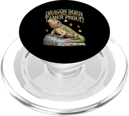 Bartagamen-Terrarium Reptilienliebhaber Eidechse Zubehör PopSockets PopGrip für MagSafe von Bearded Dragon Shirt Owner Gifts for Reptile Lover