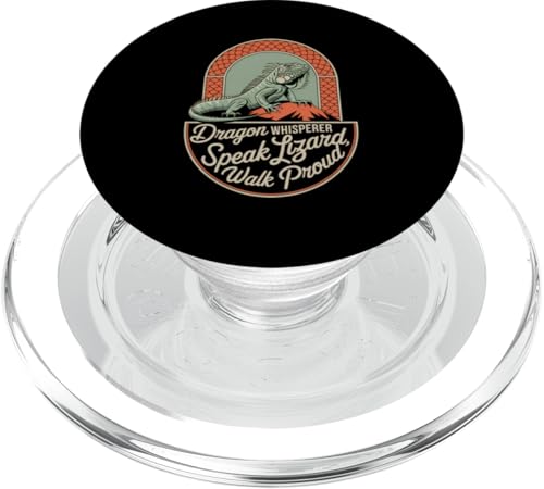 Bartdrache Kunst Kaltblüter Reptil PopSockets PopGrip für MagSafe von Bearded Dragon Shirt Owner Gifts for Reptile Lover