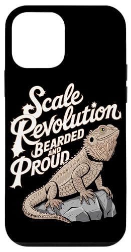 Hülle für iPhone 12 mini Drachenkopf-Terrarium kaltblütig Herpetologie Fan Reptilien von Bearded Dragon Shirt Owner Gifts for Reptile Lover