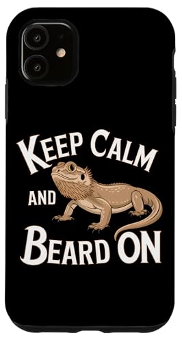 Hülle für iPhone 11 Bartagamen-Terrarium liefert Reptilienliebhaber kaltblütig von Bearded Dragon Shirt Supplies Bearded Dragon Shirt