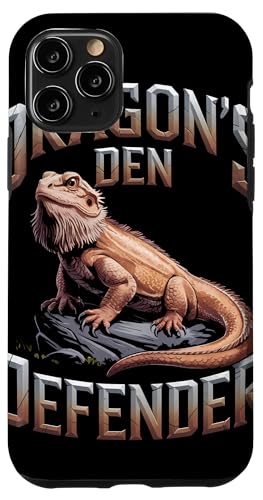 Hülle für iPhone 11 Pro Bartdrache Reptilien Zubehör Terrarium kaltblütig von Bearded Dragon Shirt Supplies Bearded Dragon Shirt