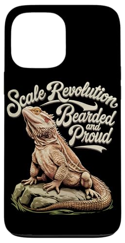 Hülle für iPhone 13 Pro Max Drachenkopf Bartdrache liefert Terrarium kaltblütig von Bearded Dragon Shirt Supplies Bearded Dragon Shirt