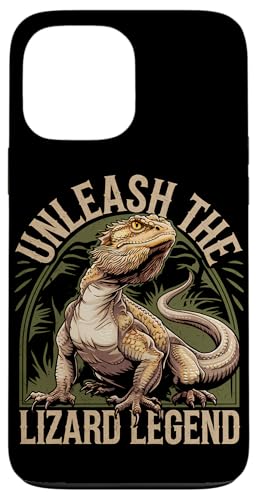 Hülle für iPhone 13 Pro Max Reptilien Bartagrache Terrarium Drachenkopf kaltblütig von Bearded Dragon Shirt Supplies Bearded Dragon Shirt