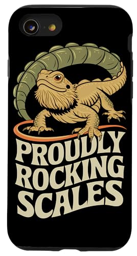 Hülle für iPhone SE (2020) / 7 / 8 Terrarium für Reptilien, Bartagame, L von Bearded Dragon Shirt Supplies Bearded Dragon Shirt