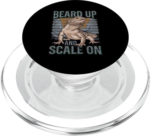 Terrarium für Reptilienliebhaber, Bartdrache, kaltblütig PopSockets PopGrip für MagSafe von Bearded Dragon Shirt Supplies Bearded Dragon Shirt