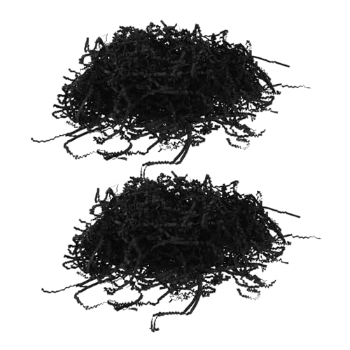 Beaupretty 2 Packungen Krepp-papier Zerknittertes Papierschnitzel Zerknittertes Verpackungspapier Zerknittertes Geschreddertes Papier Zerkleinertes Gewebe Geschreddertes Packpapier Black Beaupretty 2 Packungen Krepp-papier Zerknittertes Papierschnitzel Zerknittertes Verpackungspapier Zerknittertes Geschreddertes Papier Zerkleinertes Gewebe Geschreddertes Packpapier Black von Beaupretty