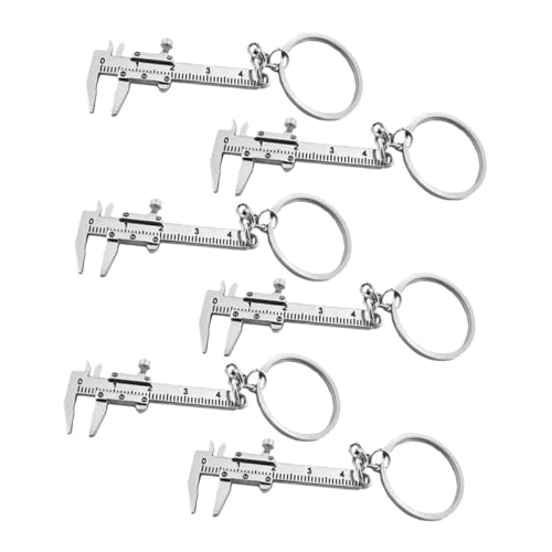 Beaupretty 6 Stück Messschieber Schlüsselanhänger Schlüsselanhänger-Kit Taschenwerkzeugsatz Taschen-Bremssättel Mini-Messschieber-Schlüsselanhänger Zinklegierung Silver Beaupretty 6 Stück Messschieber Schlüsselanhänger Schlüsselanhänger-Kit Taschenwerkzeugsatz Taschen-Bremssättel Mini-Messschieber-Schlüsselanhänger Zinklegierung Silver von Beaupretty