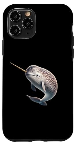 Hülle für iPhone 11 Pro Narwal Design Ozean Tier Meer Einhorn T-Shirt von Beautiful Animals Gifts and Shirts