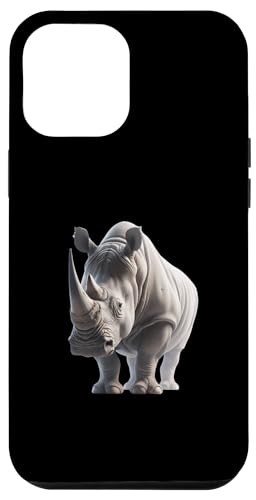 Hülle für iPhone 14 Pro Max White Rhino Wildlife T-shirt Nashornliebhaberhemd von Beautiful Animals Gifts and Shirts