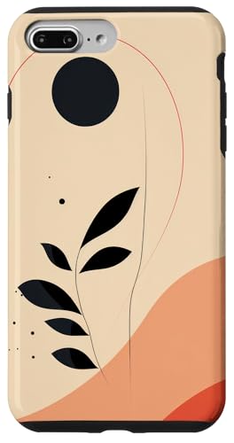 Hülle für iPhone 7 Plus/8 Plus Pflanze abstrakte Grafiken Malerei Muster von Beautiful Floral Flower Pattern
