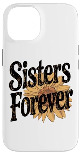 Hülle für iPhone 14 Sisters Forever Sonnenblume Family Bond Nature von Beautiful Sunflower Artwork Nature and Flower