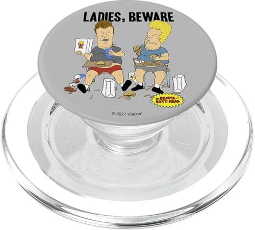 Beavis and Butt-Head Ladies Beware PopSockets PopGrip für MagSafe von Beavis and Butt-Head