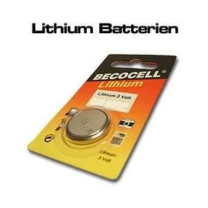 Becocell CR2354 Lithium Batterie (Nicht für Solaruhr und Pulsmesser geeignet) von Becocell