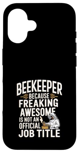 Hülle für iPhone 16 Imkerei Humor Lustiger Imker Bienenstock Witze Save the Bees von Bee Lover Hive Humor Pollinator Protector Puns