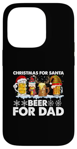 Hülle für iPhone 14 Pro Weihnachten für Weihnachtsmann Bier für Papa von Beer Drinking Christmas Family Matching Fun Gifts