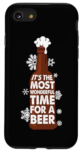 Hülle für iPhone SE (2020) / 7 / 8 Weihnachten Bier Weihnachtsmann Lustig Trinken Frohe Weihnachten von Beer Drinking Christmas Family Matching Fun Gifts