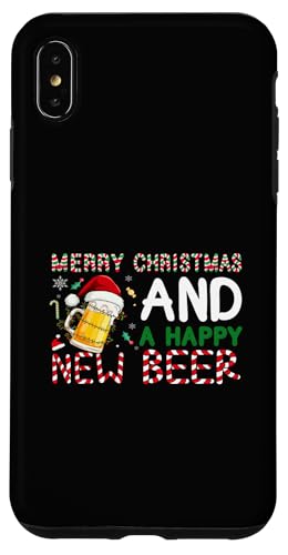 Hülle für iPhone XS Max Frohe Weihnachten und ein gutes neues Bier von Beer Drinking Christmas Family Matching Fun Gifts