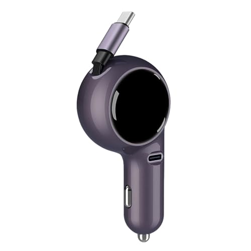 Befeixue Auto schnelles Ladegerät, Telefonladegerät für Auto,Einziehbares Kabelladegerät | Zwei-Port-60W Schnellladegeräteadapter PD QC 3.0 für Mobiltelefon Befeixue Auto schnelles Ladegerät, Telefonladegerät für Auto,Einziehbares Kabelladegerät | Zwei-Port-60W Schnellladegeräteadapter PD QC 3.0 für Mobiltelefon von Befeixue