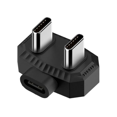 Begchy U-Förmiger Typ-C-OTG-Adapter, Schnelle Datenübertragung, USB-C-Ladekonverter für Mikrofon, Handy-Adapter von Begchy