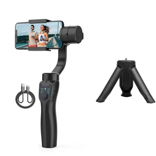 Begchy Universeller F8-Handheld-3-Achsen-Gimbal-Telefonhalter Anti-Shake-Videoaufzeichnungsstabilisator Handy-Smartphone von Begchy