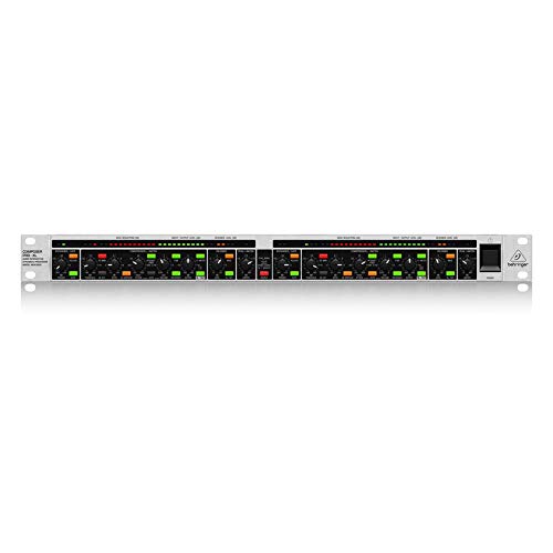 Behringer COMPOSER PRO-XL MDX2600 V2 2-Kanal-Expander/Gate/Kompressor/Peak-Limiter der Referenzklasse mit integriertem De-Esser, Dynamic Enhancer und Röhrensimulation Behringer COMPOSER PRO-XL MDX2600 V2 2-Kanal-Expander/Gate/Kompressor/Peak-Limiter der Referenzklasse mit integriertem De-Esser, Dynamic Enhancer und Röhrensimulation von Behringer