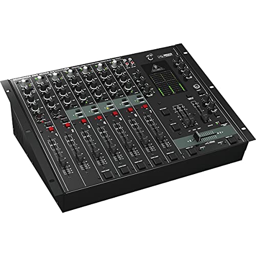 Behringer PRO MIXER DX2000USB Professioneller 7-Kanal-DJ-Mixer mit INFINIUM „kontaktfreiem“ VCA-Crossfader und USB/Audio-Schnittstelle von Behringer