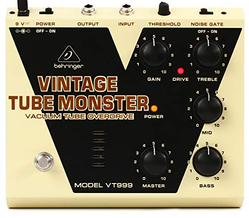 Behringer VINTAGE TUBE MONSTER VT999 Klassischer Röhren-Overdrive Behringer VINTAGE TUBE MONSTER VT999 Klassischer Röhren-Overdrive von Behringer